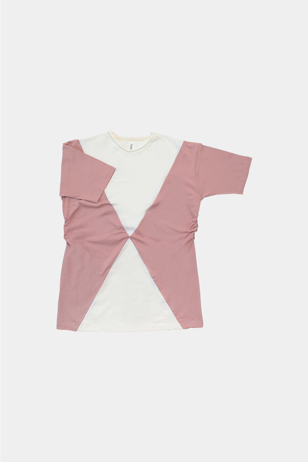 015-PANEL TEE DRESS