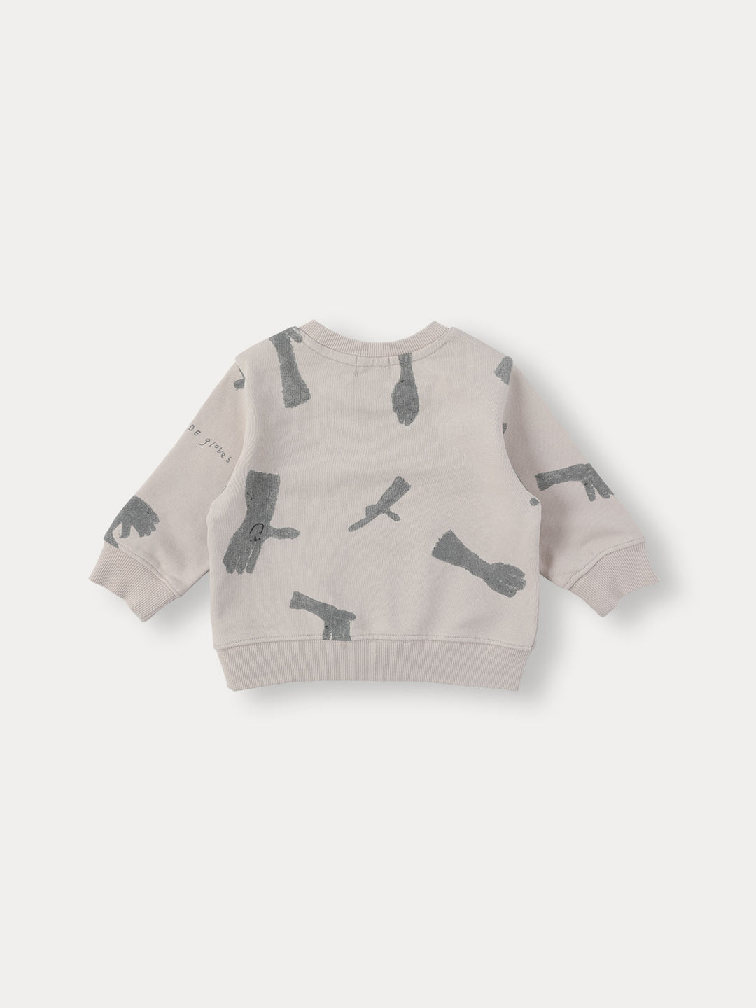 BABY)Made Gloves Sweatshirt-grayish pink
