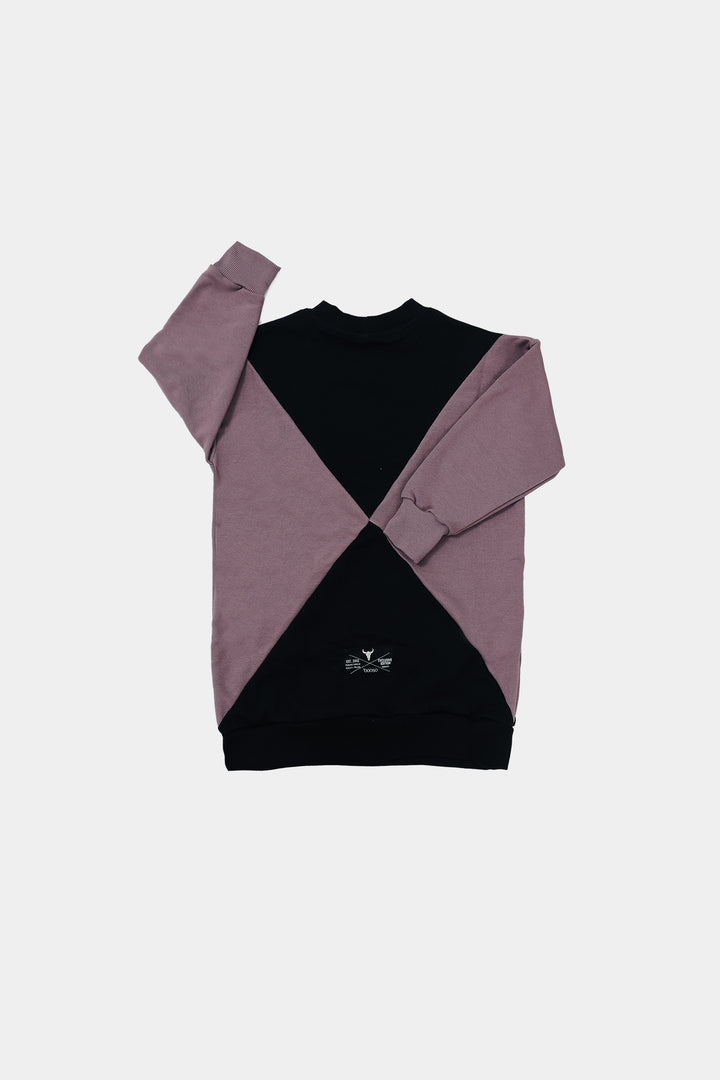 Bluza-Panel Sweatshirt Dress