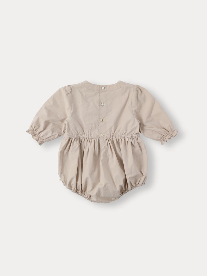 BABY)Winsome Romper-grayish pink