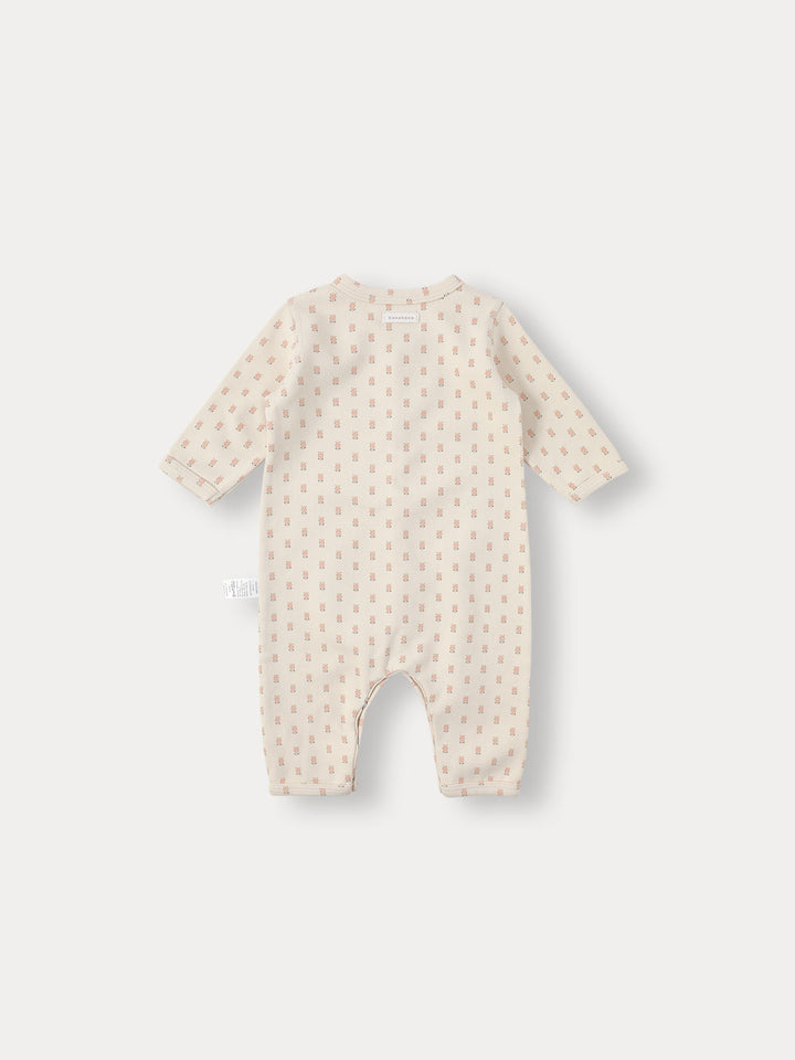 BABY)Manon Organic Footless Sleepsuit-pink