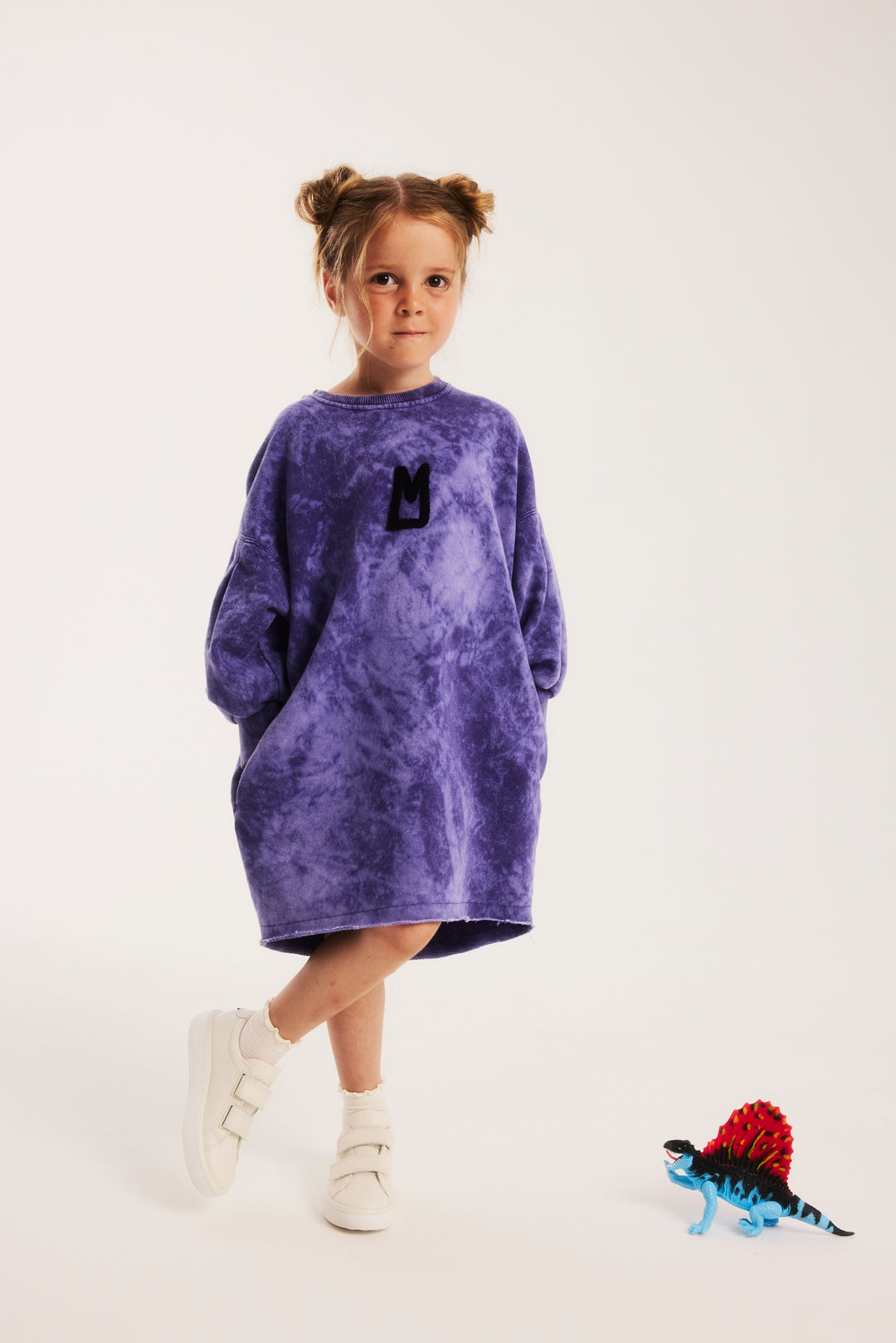 ACID PURPLE BALLOON DRESS