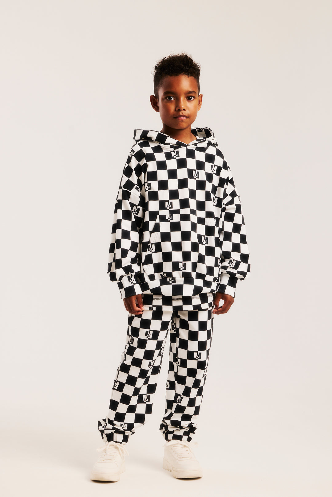 CHECKERED SWEATSHIRT