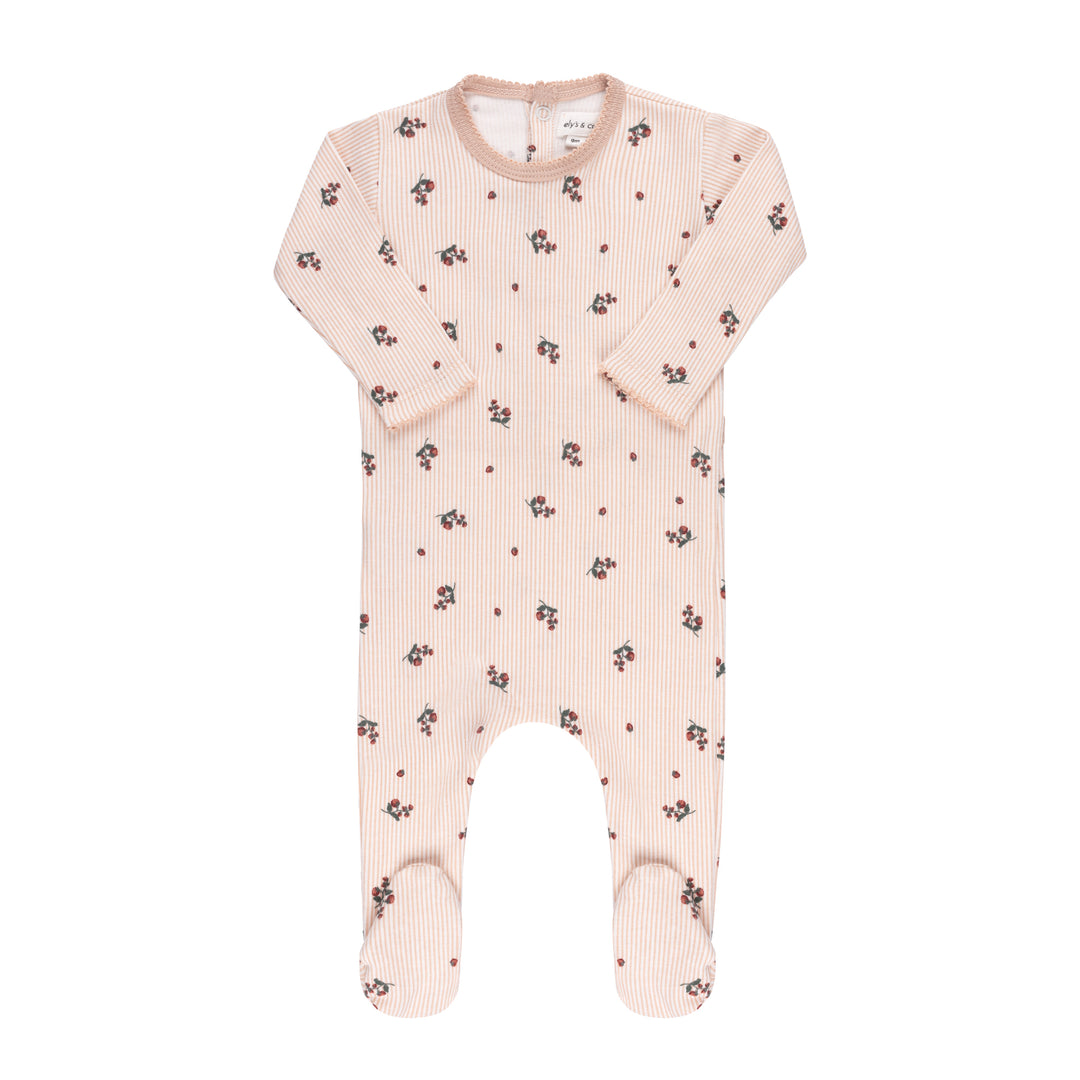 BERRY COLLECTION-FOOTIE-Strawberry