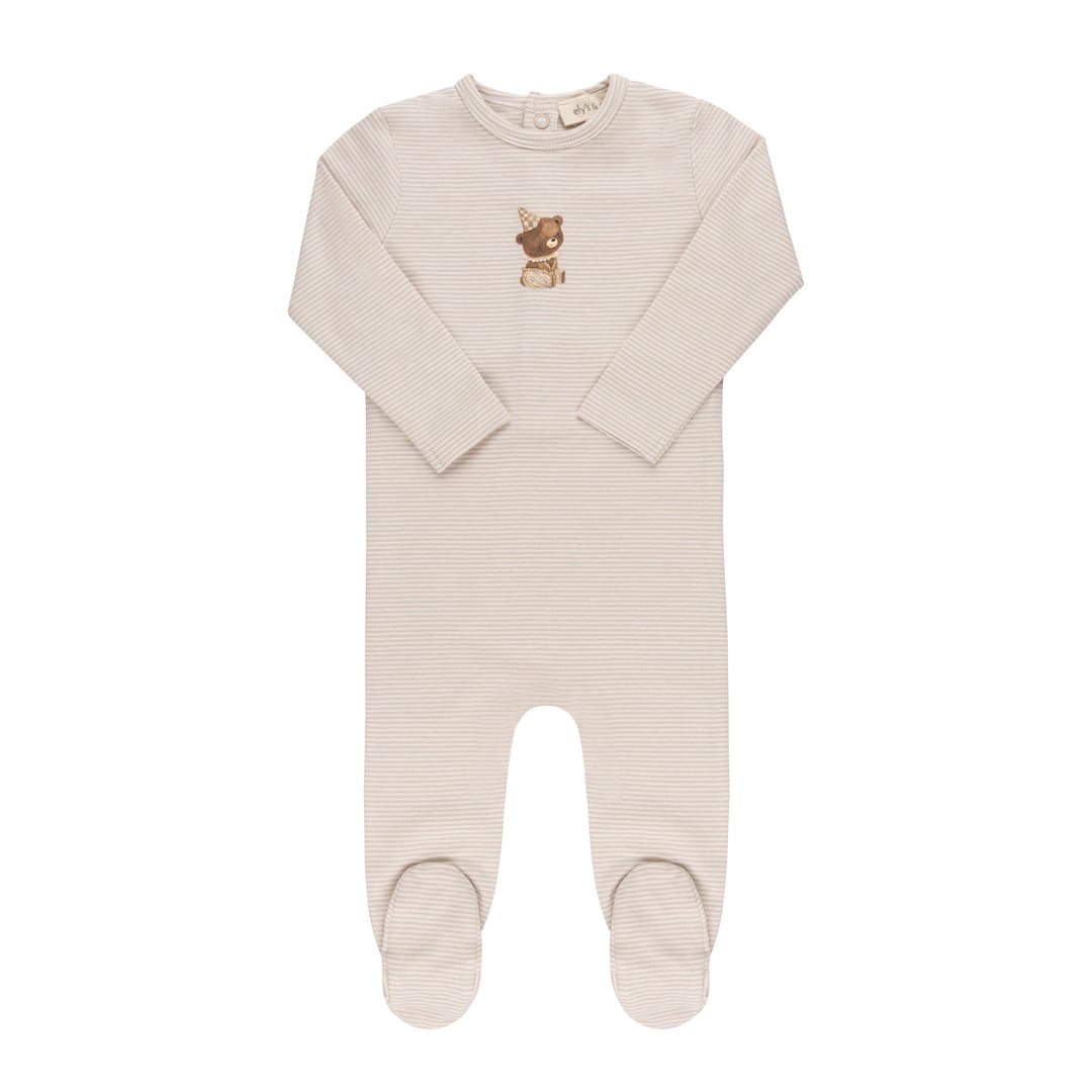 BEAR COLLECTION-FOOTIE-Tan
