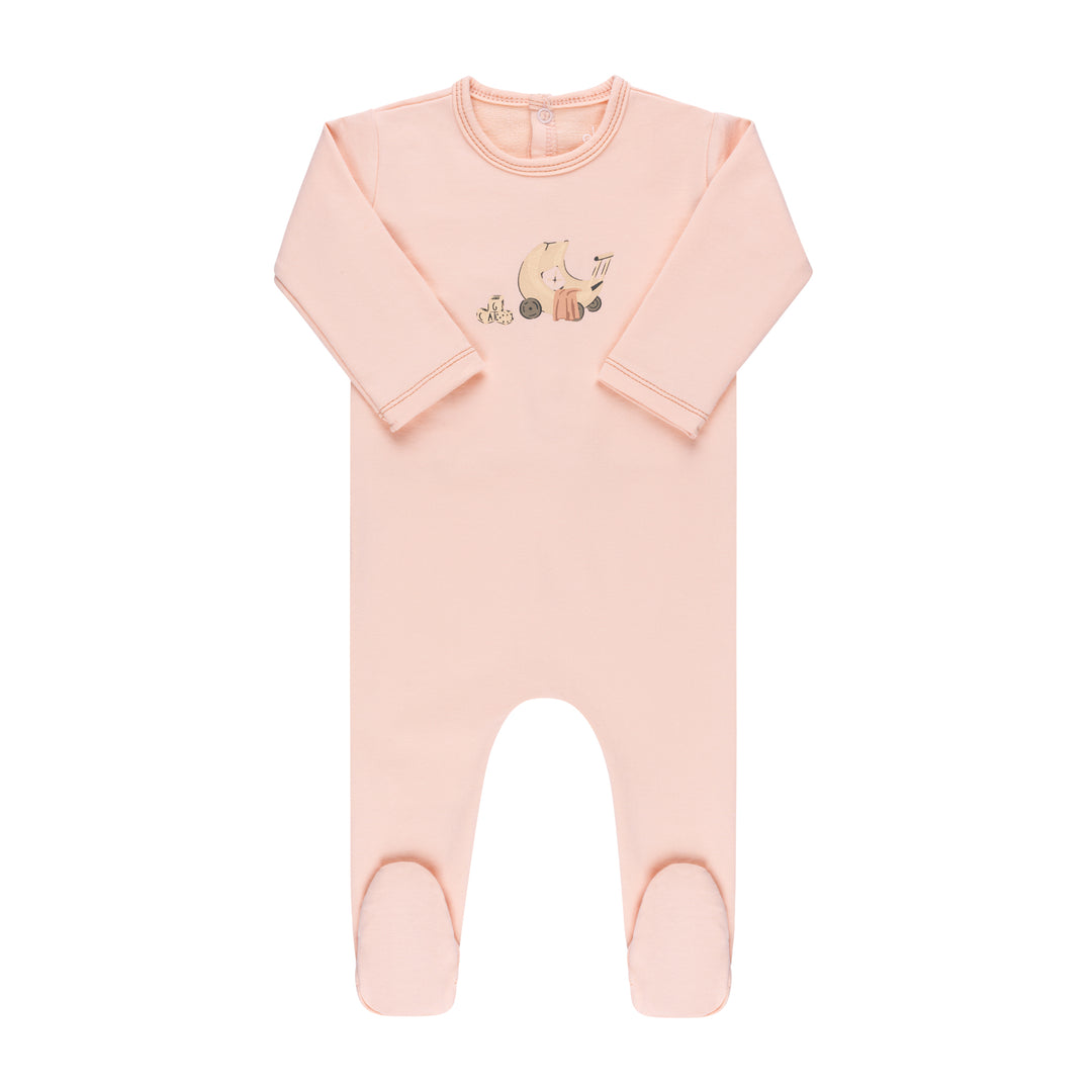 FRENCH TERRY CARRIAGE-Pink