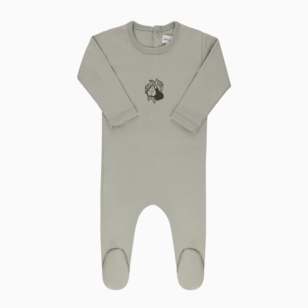 FRUIT COLLECTION-FOOTIE-Sage Pear