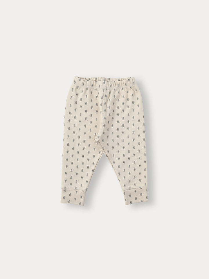 BABY)Manon Organic Lip Neck Twinset-blue