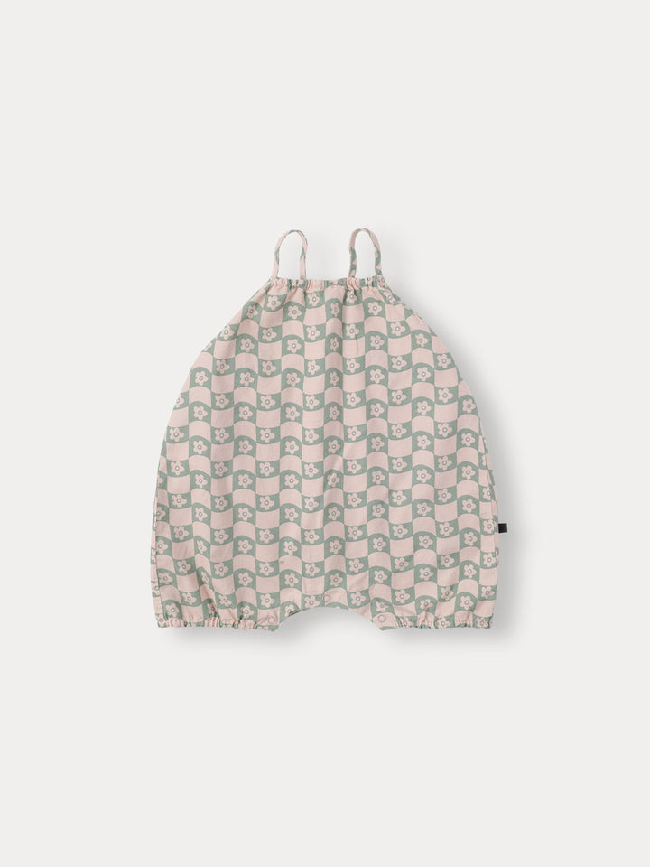 BABY)Mathieu Balloon Romper-indi pink
