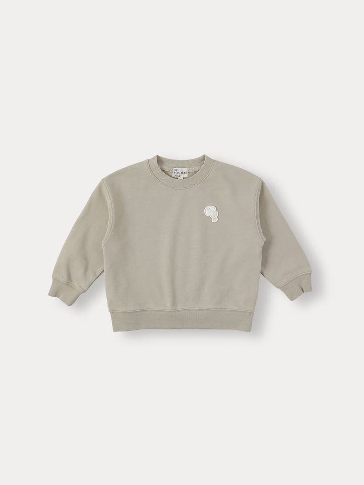 BABY)BENebene Sweatshirt-grayish khaki