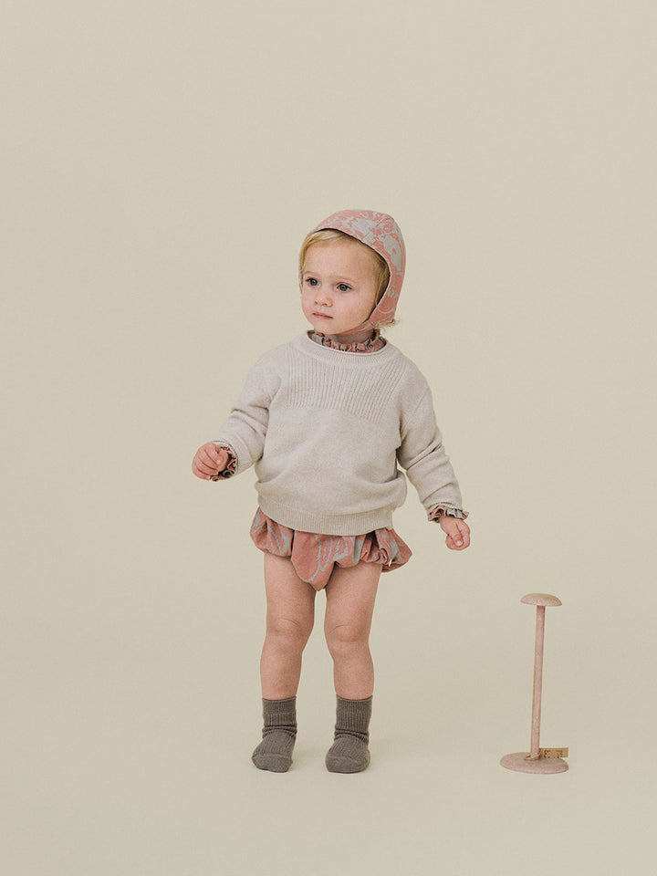 BABY)Belle Knit Pullover-ecru