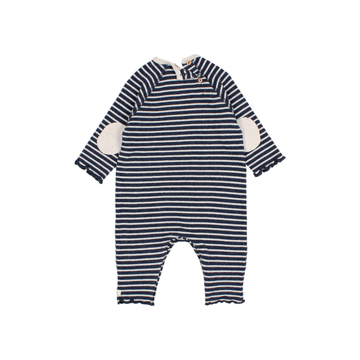 5942-BB SOFT JERSEY STRIPES JUMPSUIT-NAVY