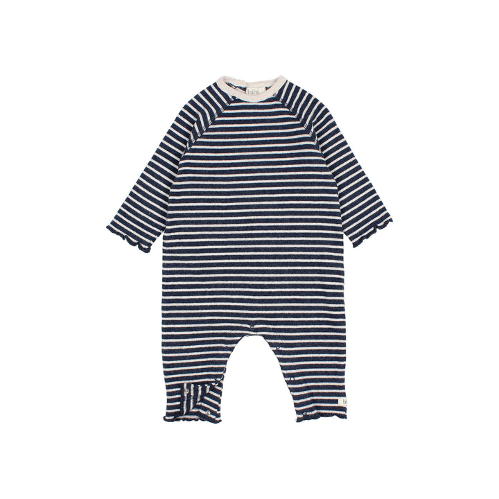 5942-BB SOFT JERSEY STRIPES JUMPSUIT-NAVY