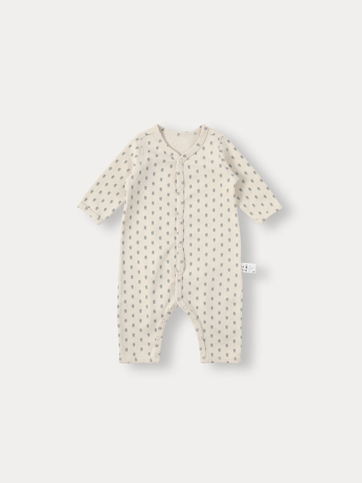 BABY)Manon Organic Footless Sleepsuit-blue