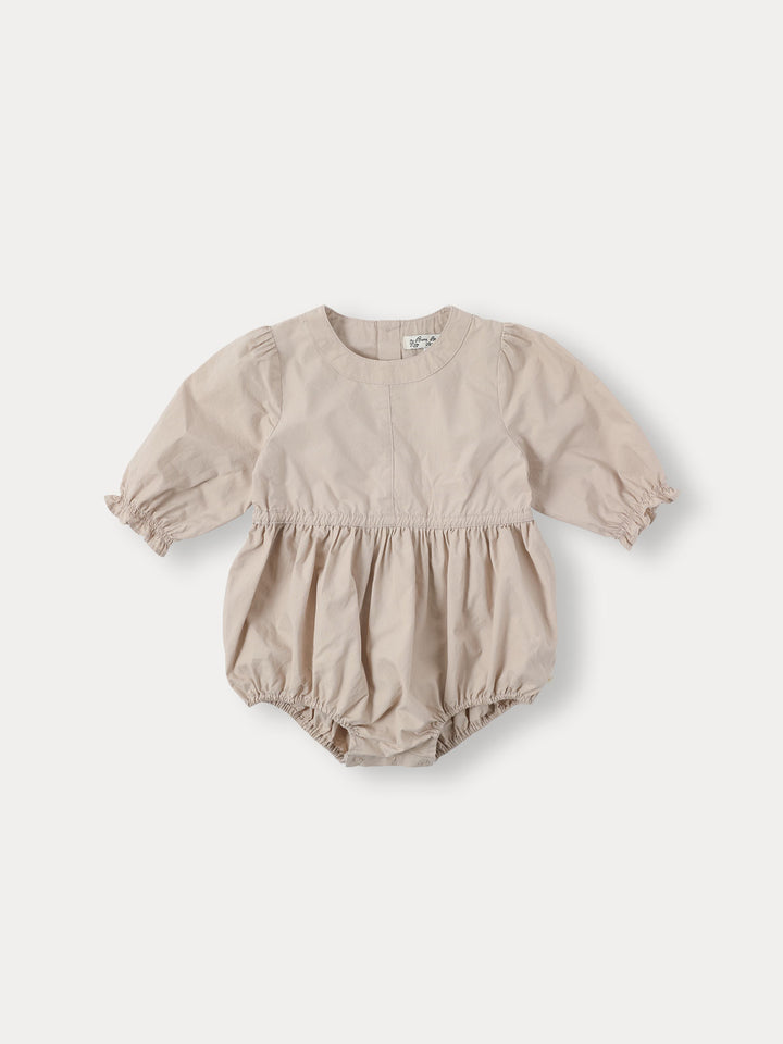 BABY)Winsome Romper-grayish pink