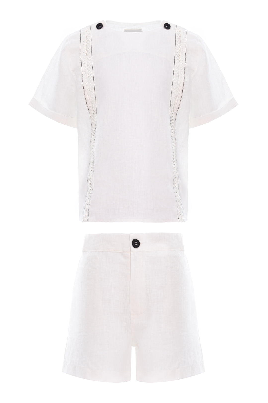 PIER BLOUSE-BLOUSE SHOULDER OPENING IVORY