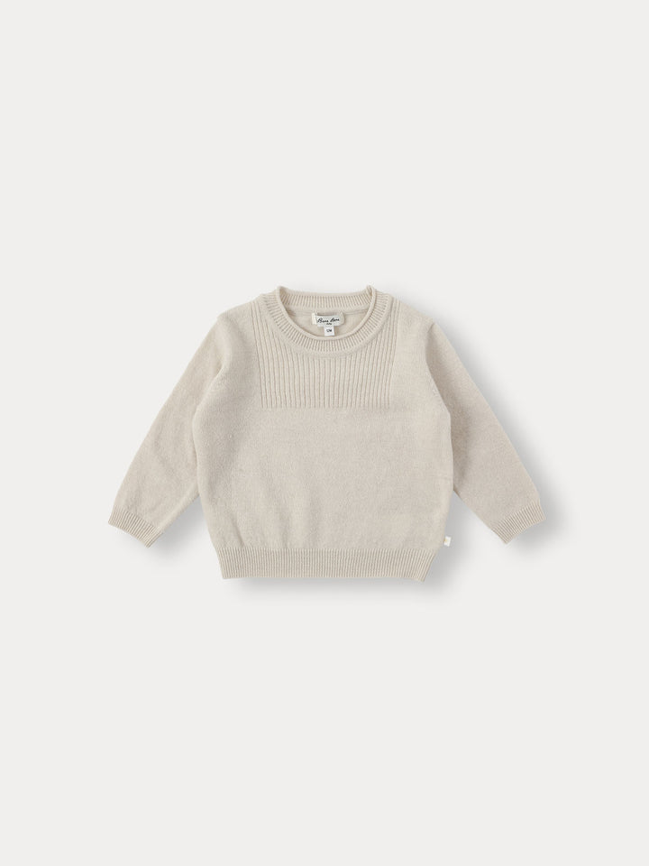 BABY)Belle Knit Pullover-ecru