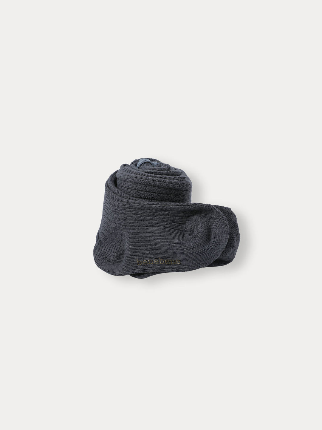 A)Cozy Ribbed Tights-dark gray