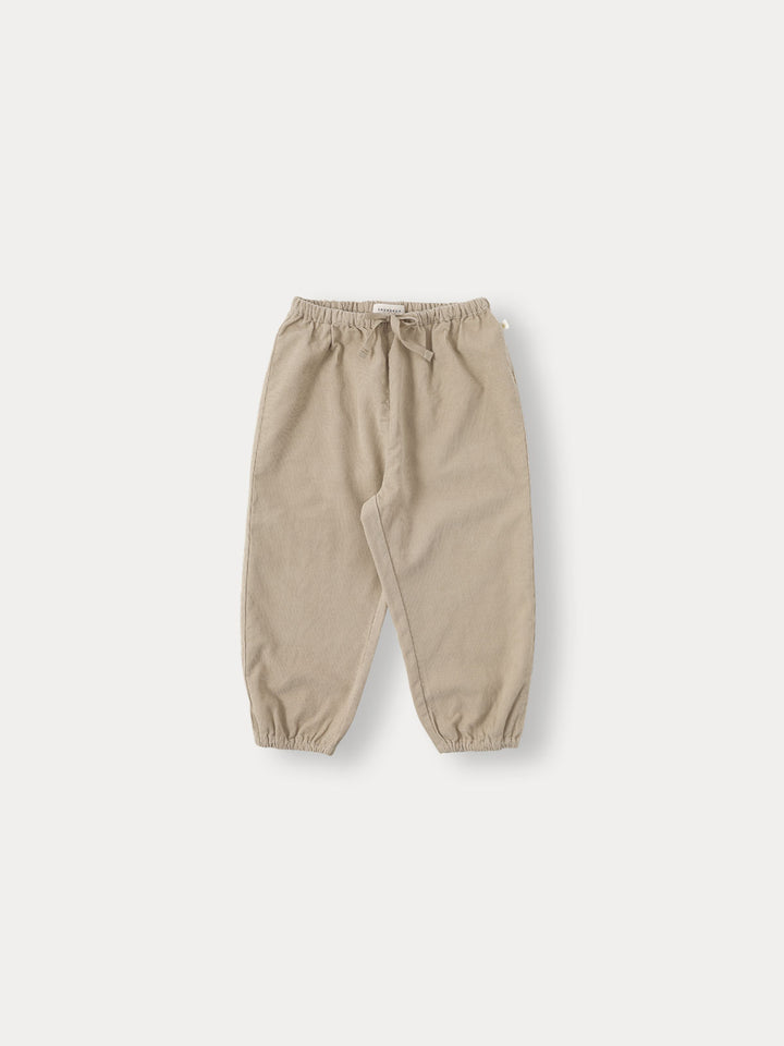 Corduroy Mild Pants-beige