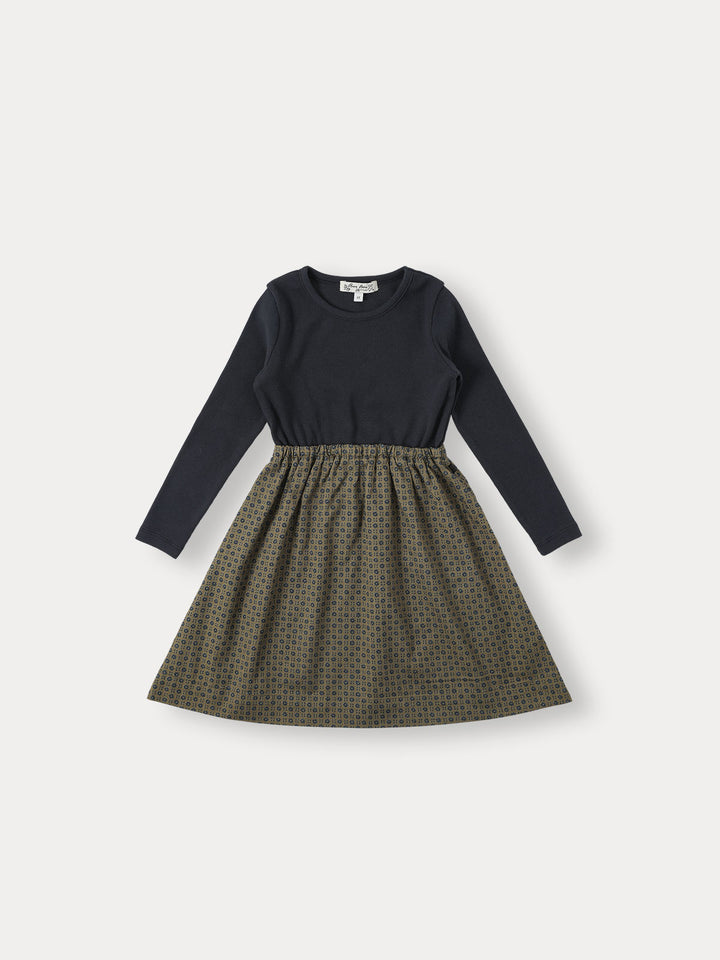 Lua Easy Dress-navy