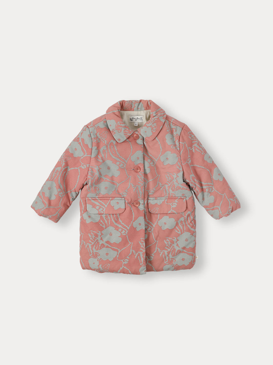 Ria Padding Coat-indi pink