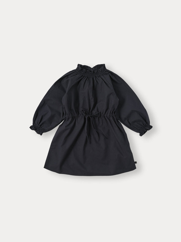Bliss Frill Dress-deep navy