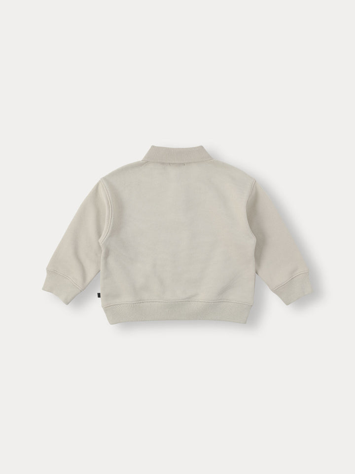 Polo Sweatshirt-ecru