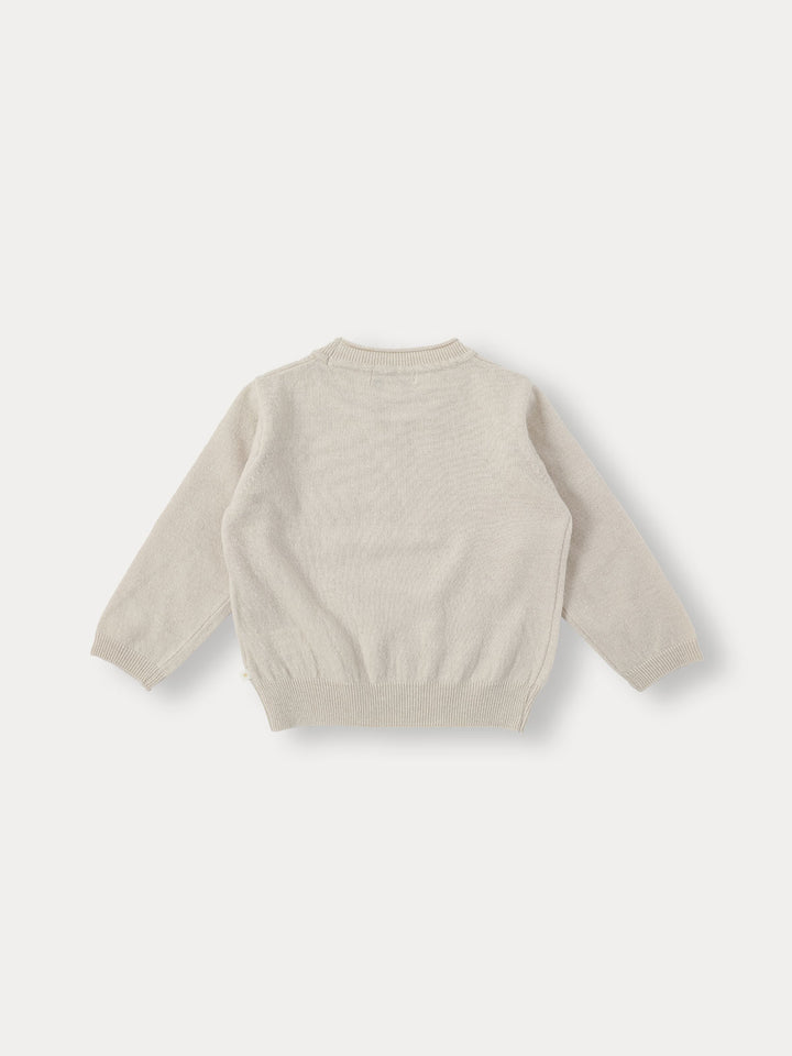 Belle Knit Pullover-ecru