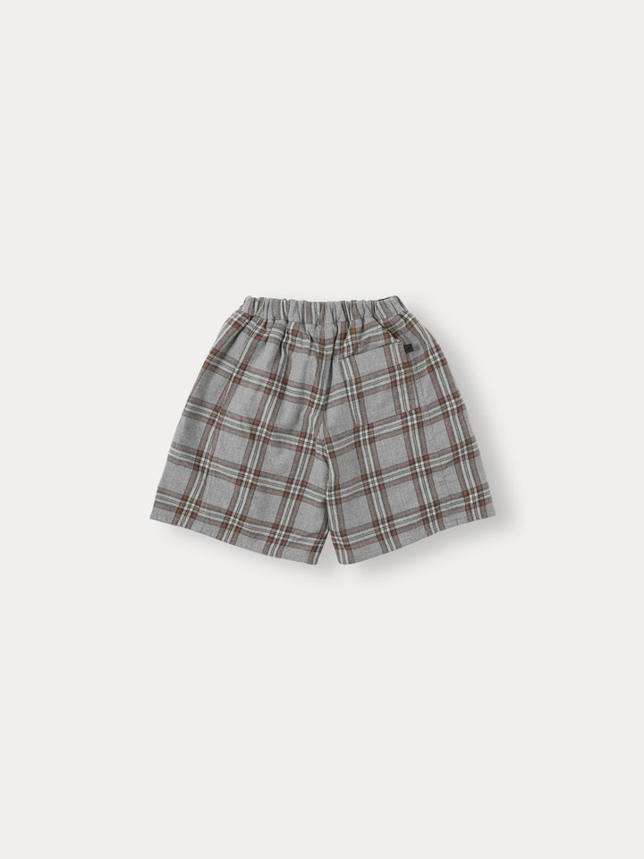 Burnis Culotte Pants-melange gray