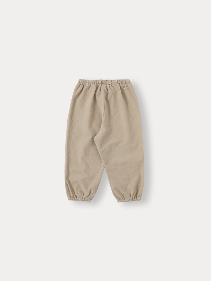 Corduroy Mild Pants-beige
