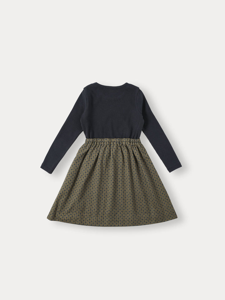 Lua Easy Dress-navy