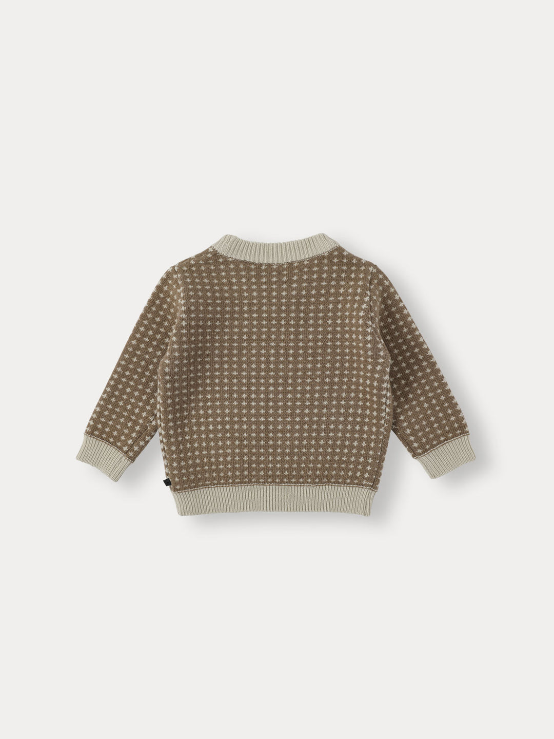 Grin Knit Pullover-sand brown
