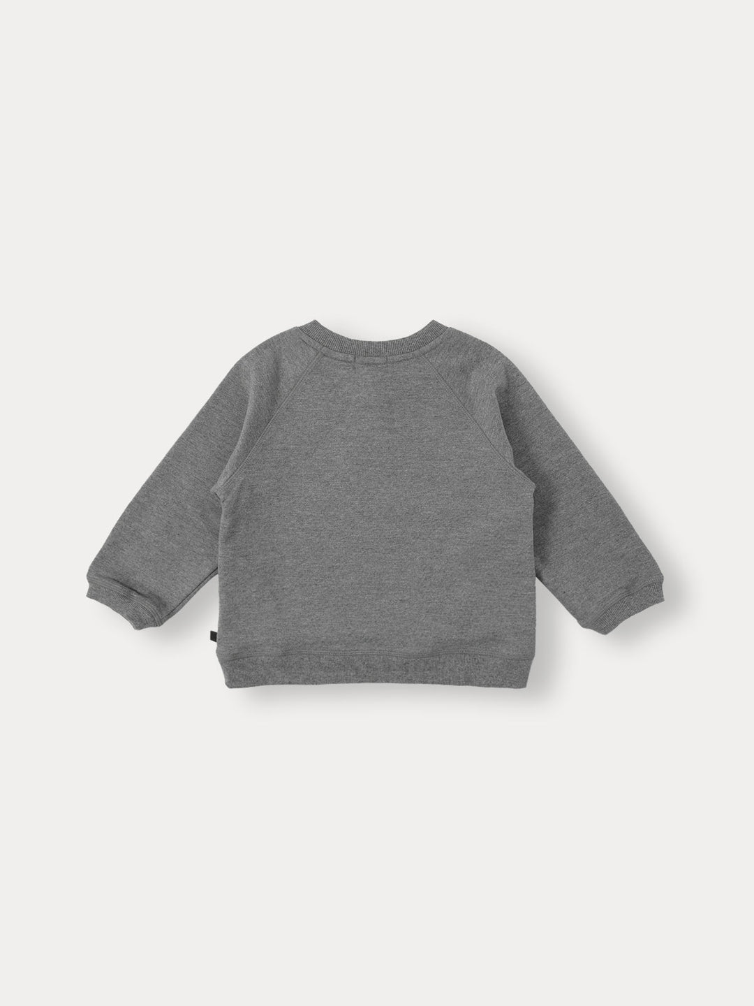 Button Raglan Pullover-charcoal