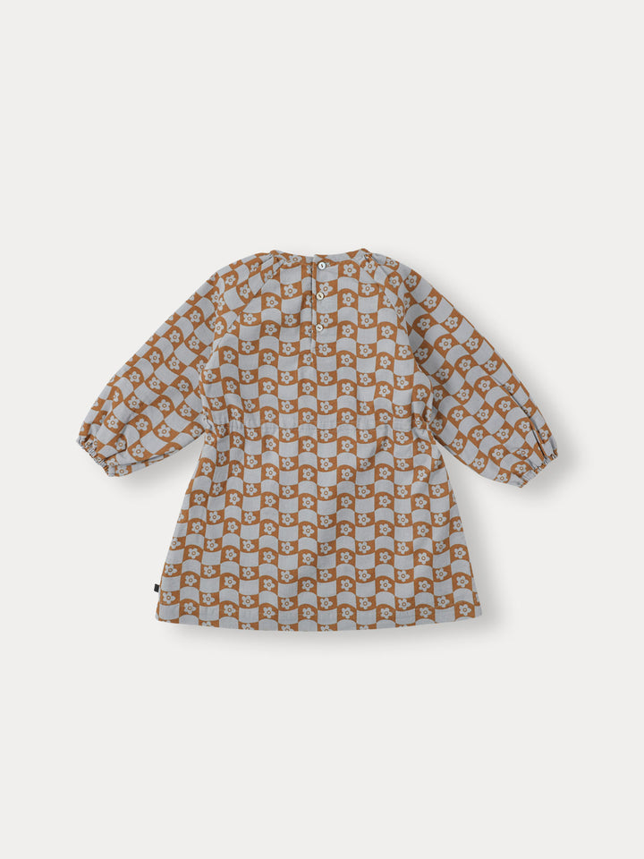 Mathieu Mini Dress-grayish blue