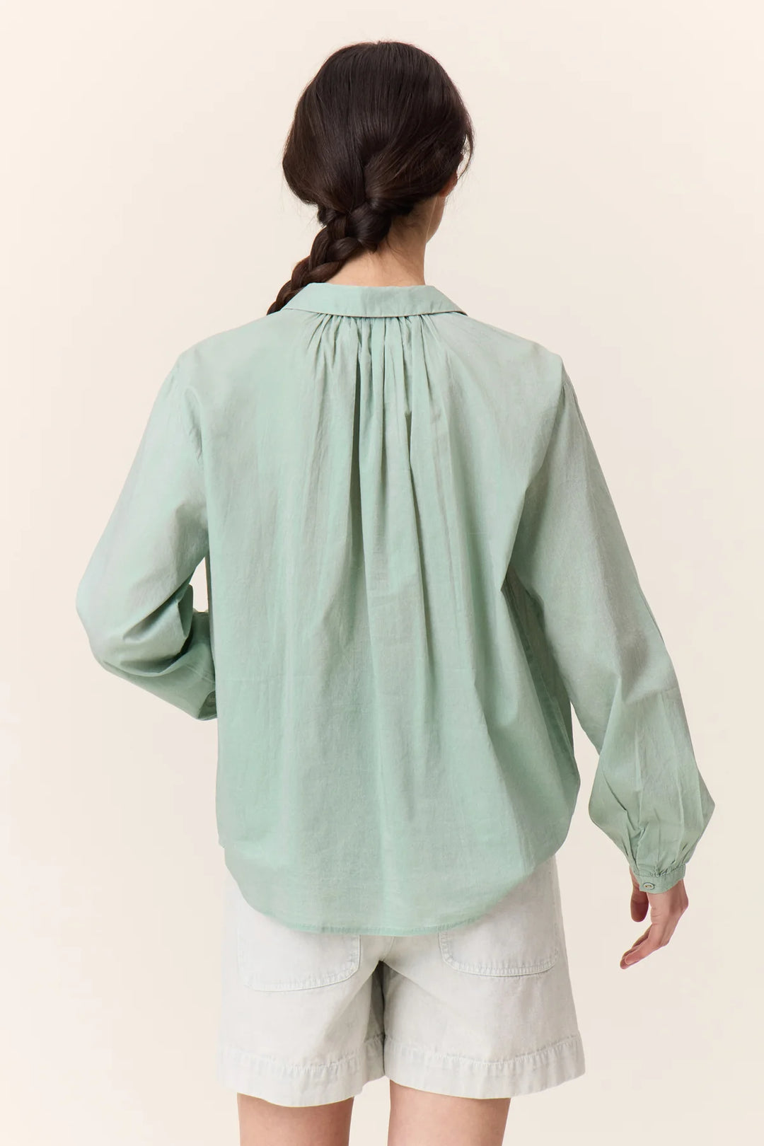 Cob TC160 Foil-Green PF06 Longsleeve shirt with collar
