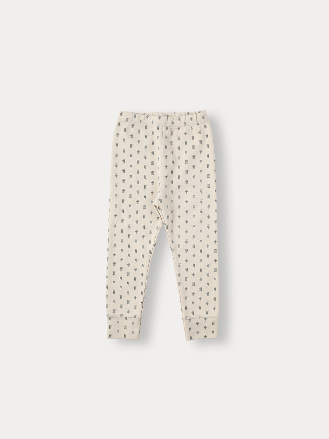 Manon Organic Lip Neck Twinset-blue