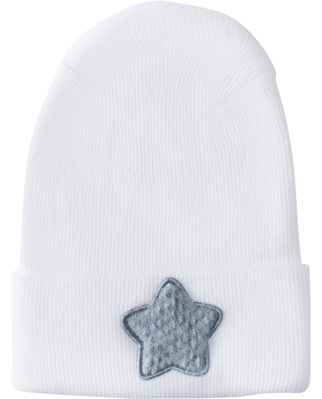 ADORA HOSPITAL HAT-Fuzzy Ice Blue Star