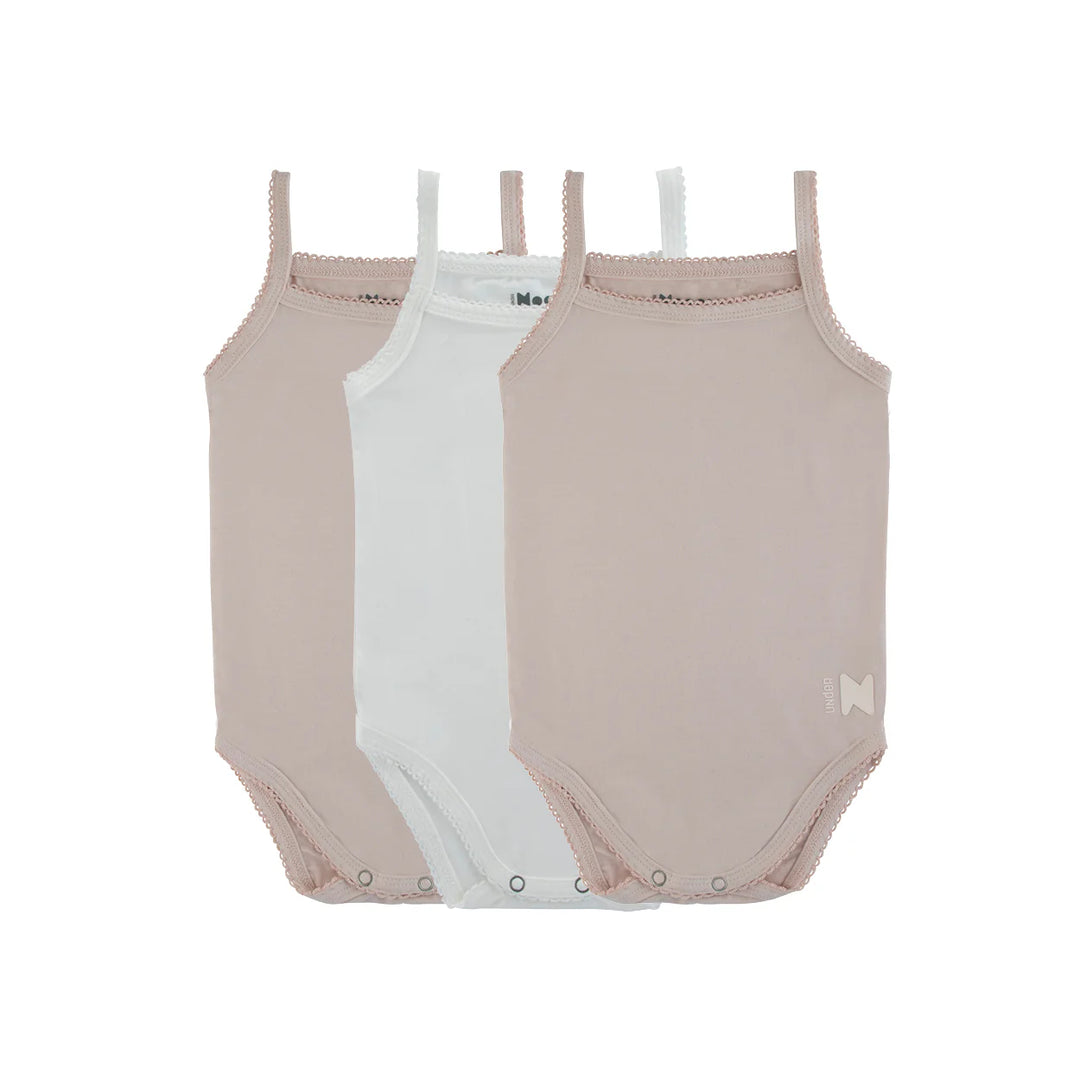 NOGGI BAMBOO COTTON-Mauve/White  (3Pack)