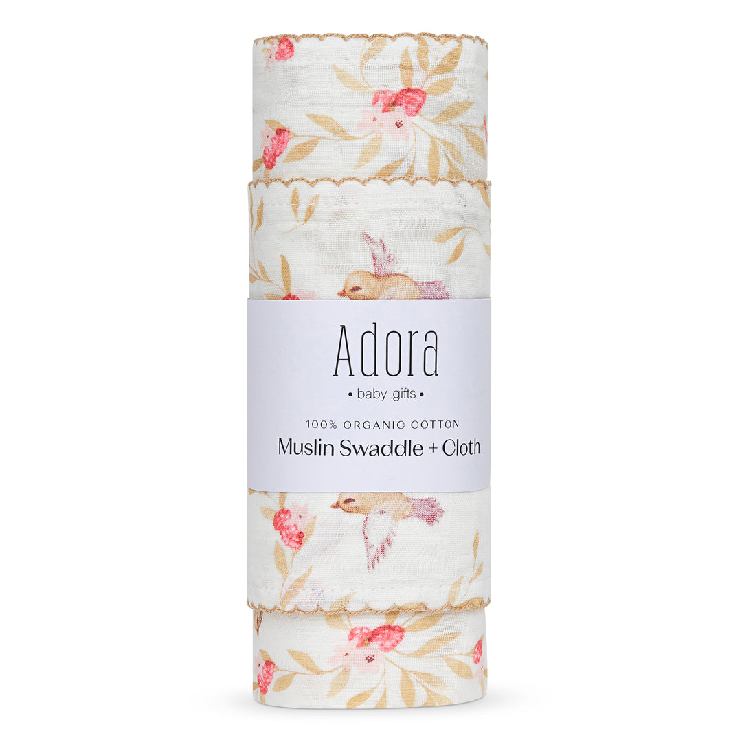 ADORA SWADDLES+CLOTH-Vine Girls