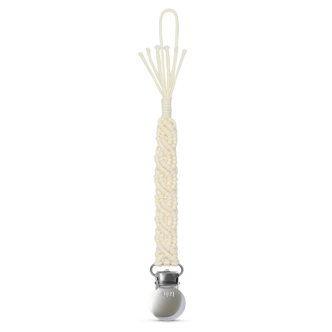 ADORA Iris Pacifier Clip- Silver