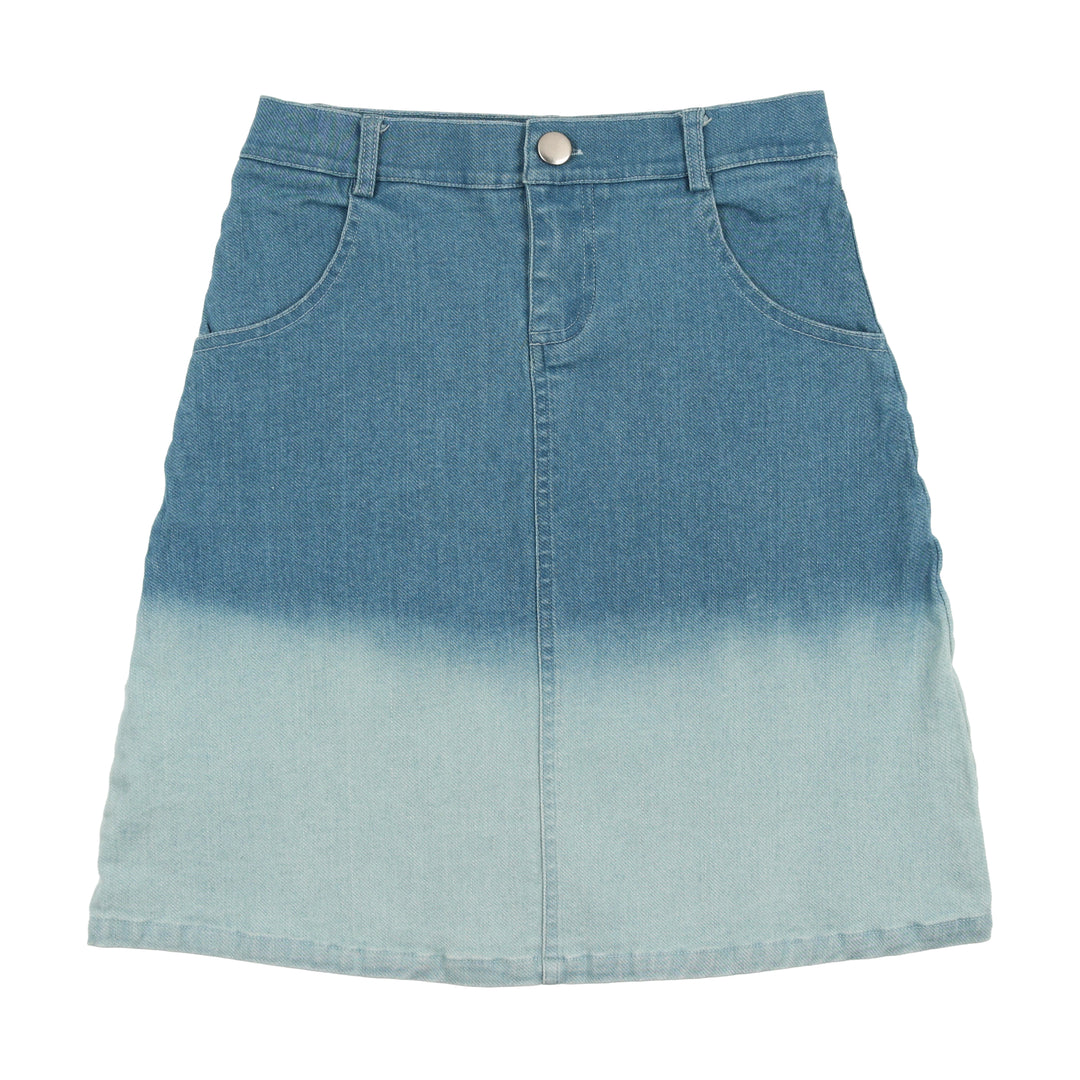 L807-DENIM OMBRE SKIRT