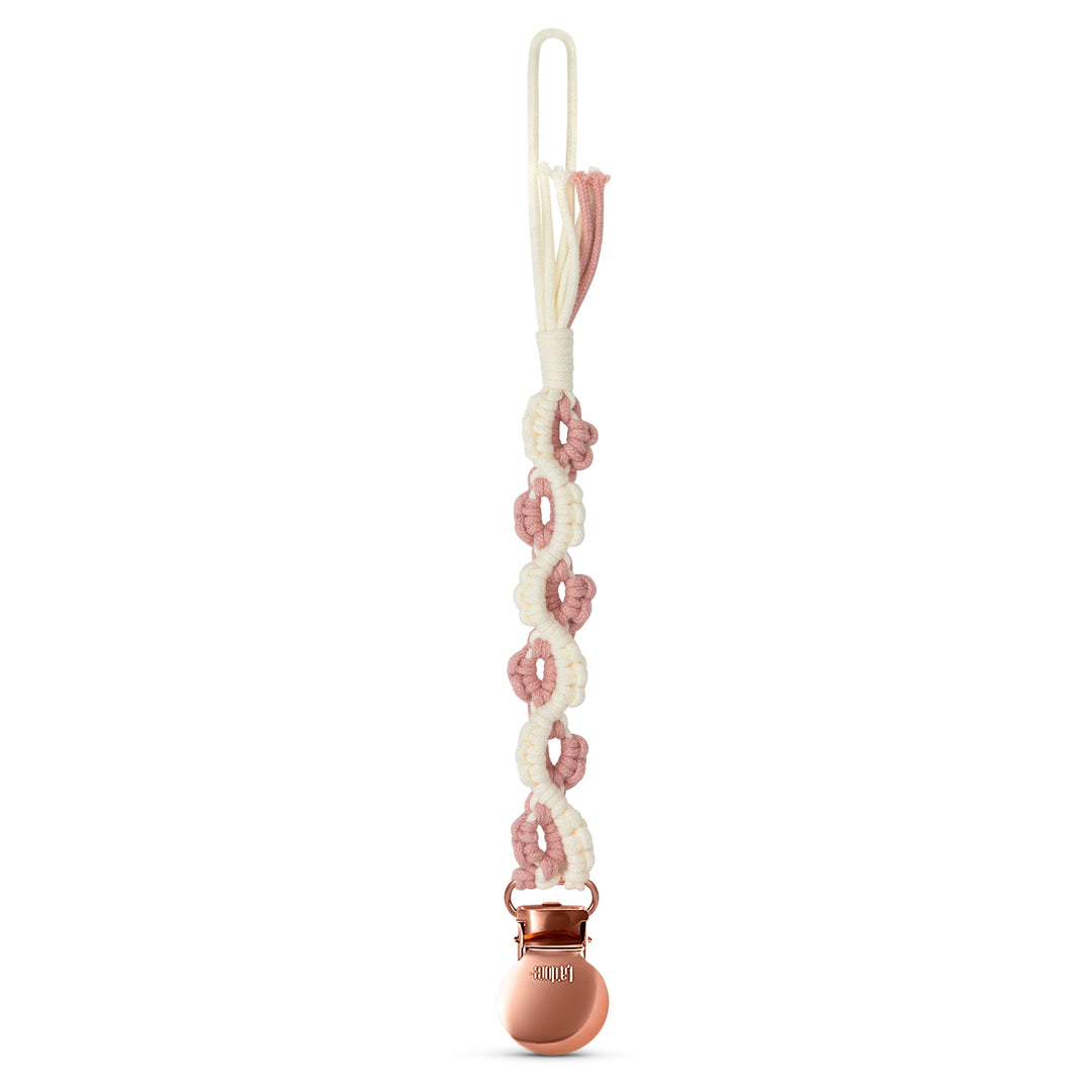 ADORA Lily Pacifier Clip- Bloom