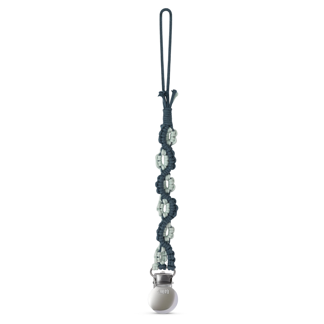 ADORA Lily Pacifier Clip- Denim