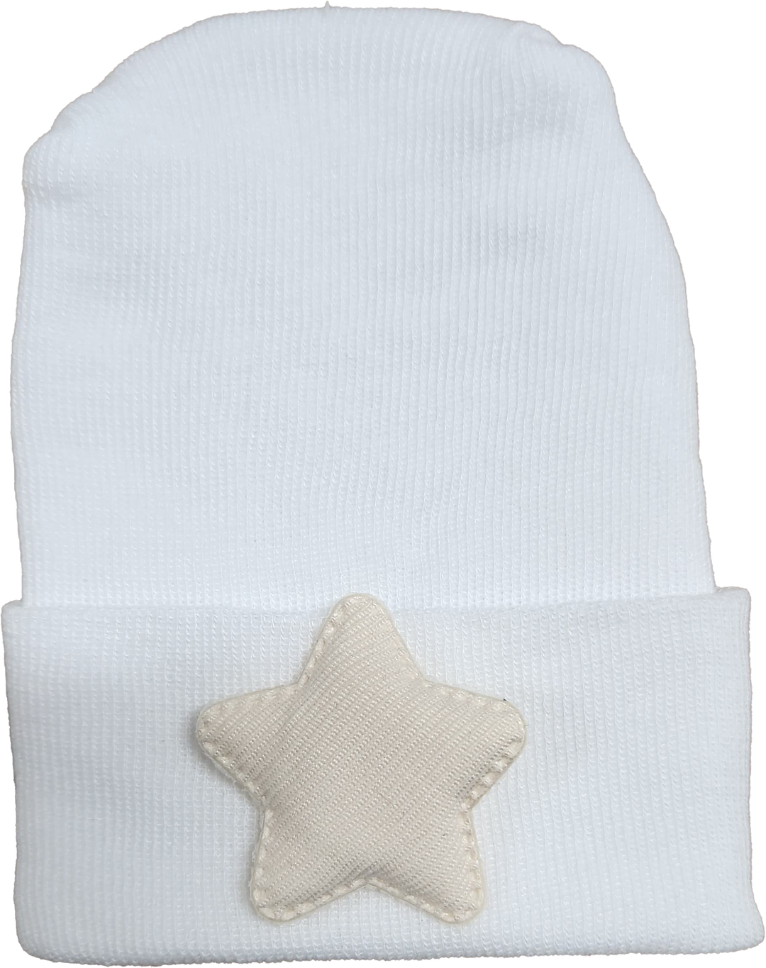 ADORA HOSPITAL HAT-Linen Cream Star