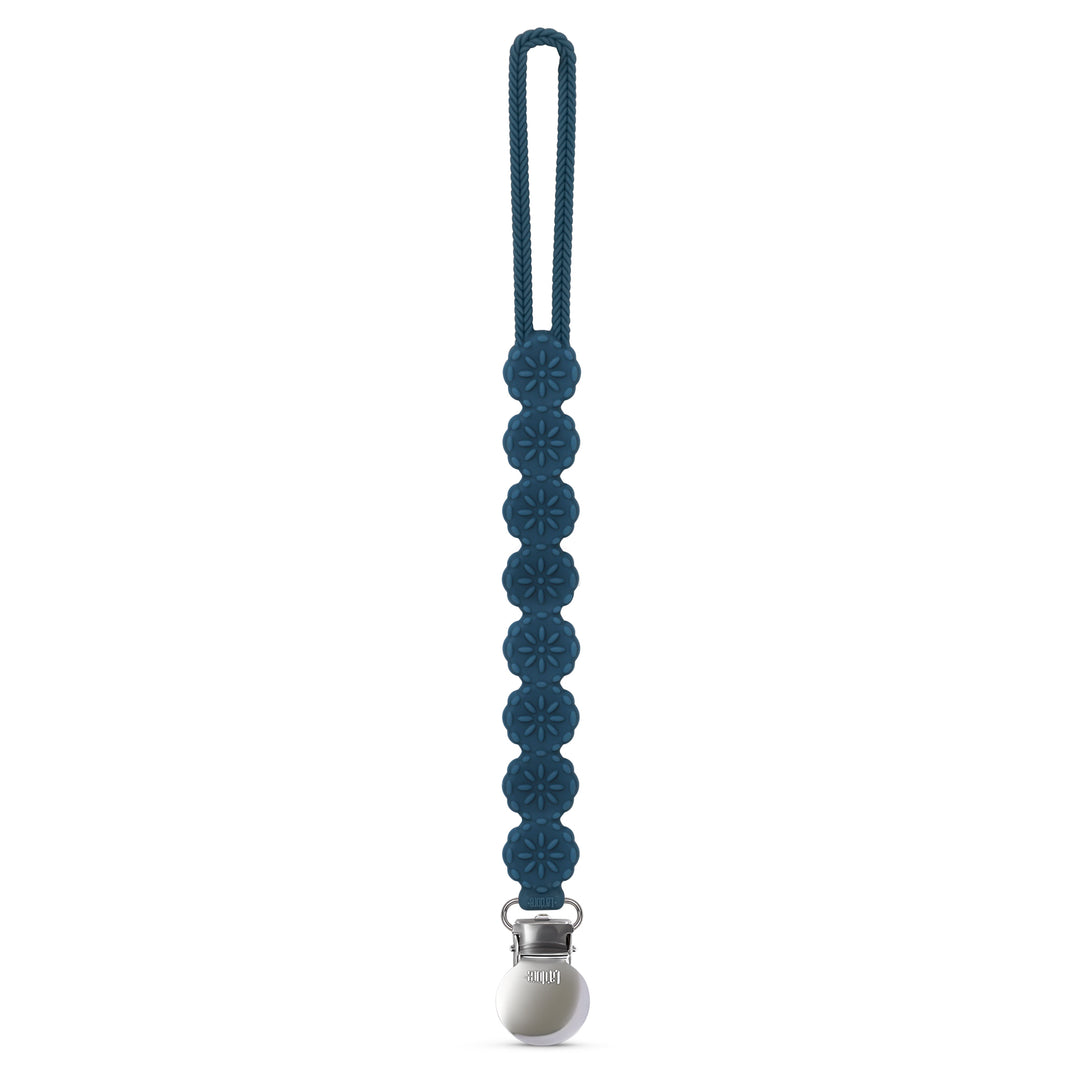 ADORA Meadow Pacifier Clip- Denim
