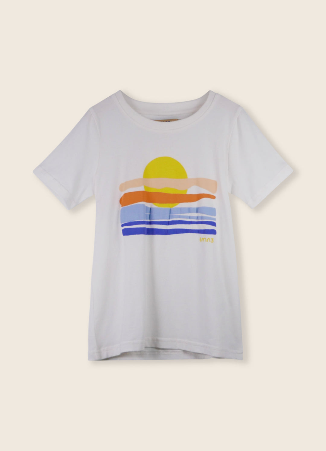3LS25_2006A-GRAPHIC TEE SUN AND SEA-White