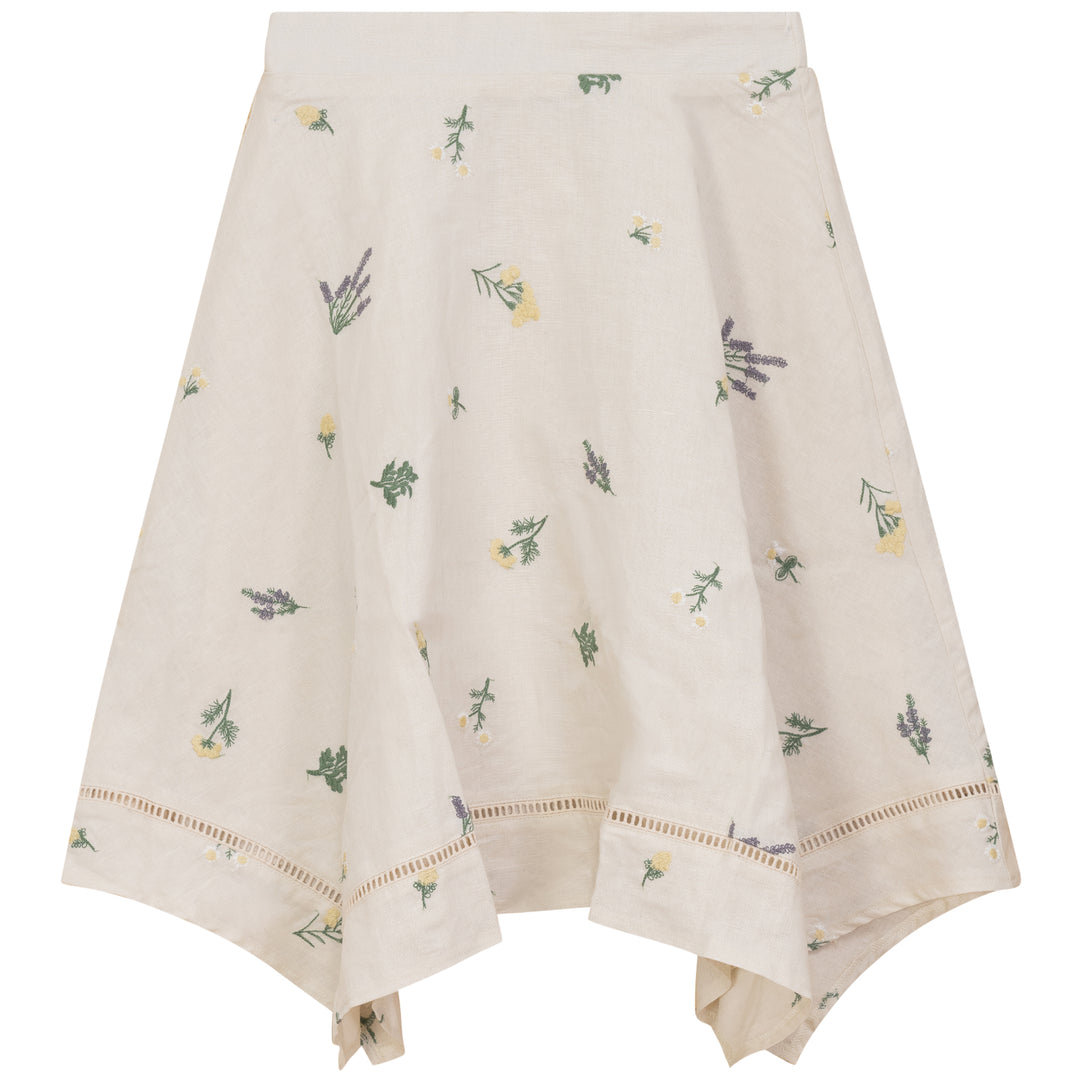 P5262-EMBROIDERED LINEN SET-LINEN