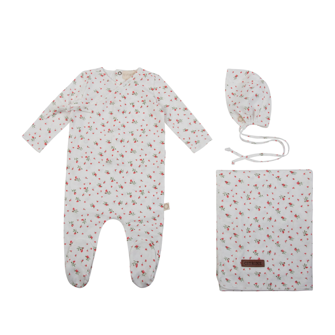 ROSE BUD SET-WHITE