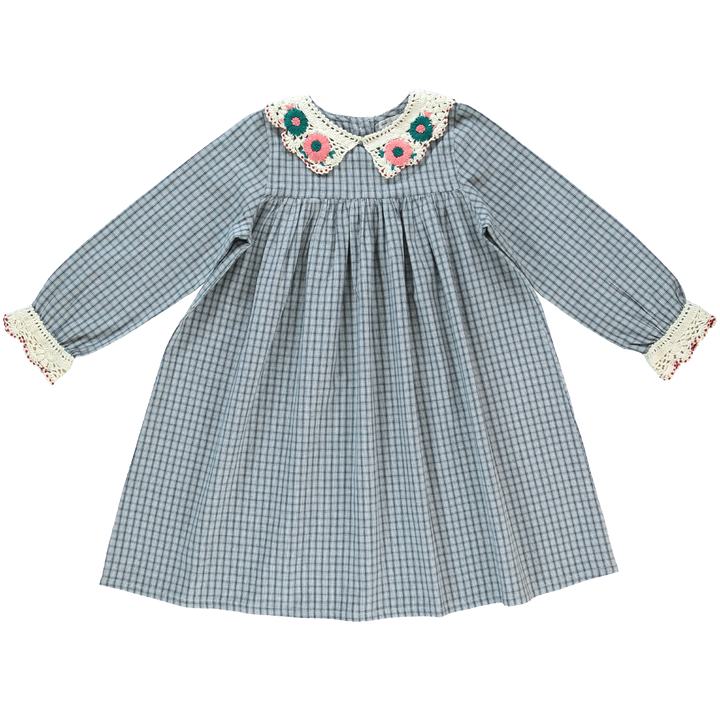 Rhea Dress-Blue