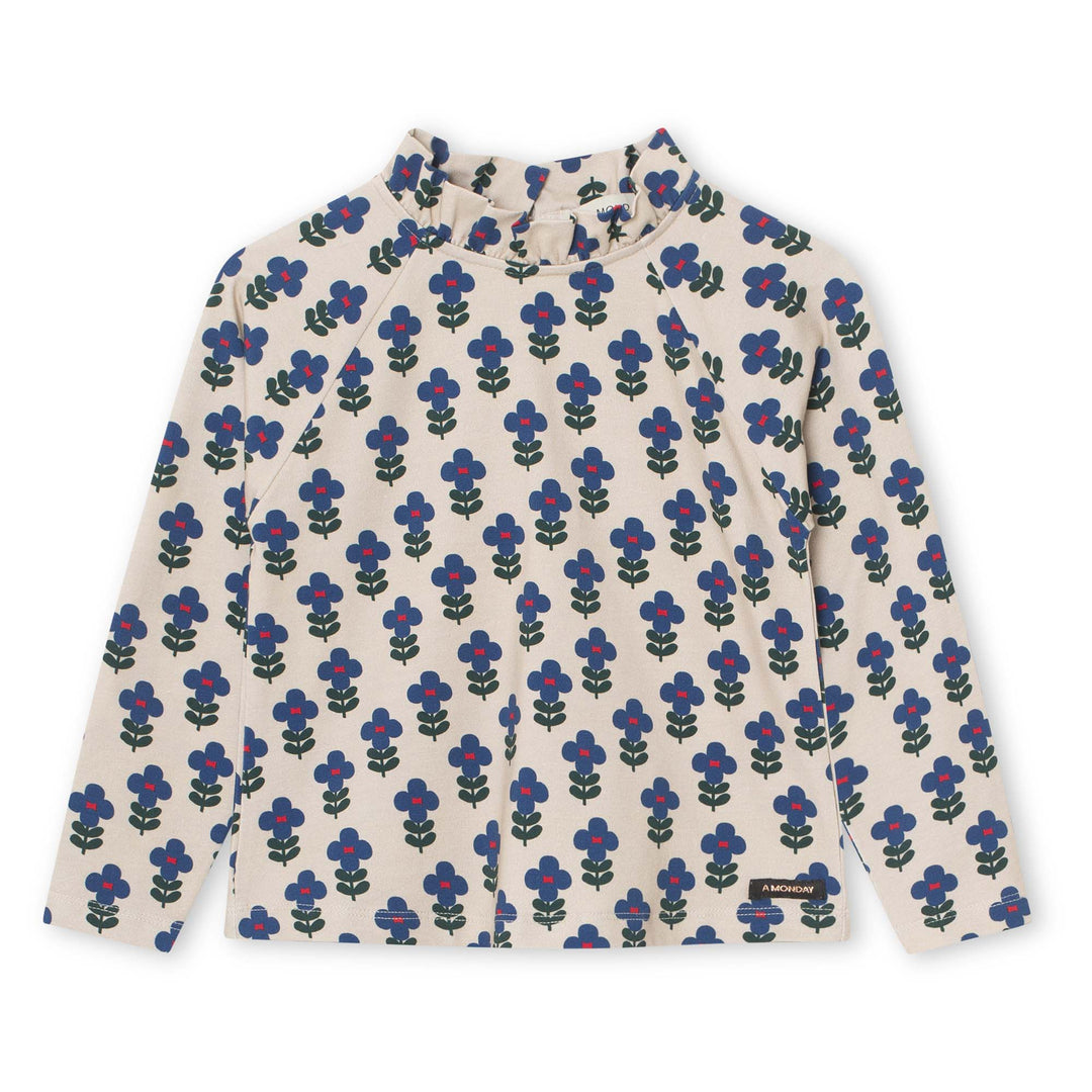 SISSI BLOUSE-Flower Print